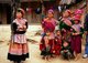 Vietnam: Women and children in a Flower Hmong village near Phong Nien, Lao Cai Province